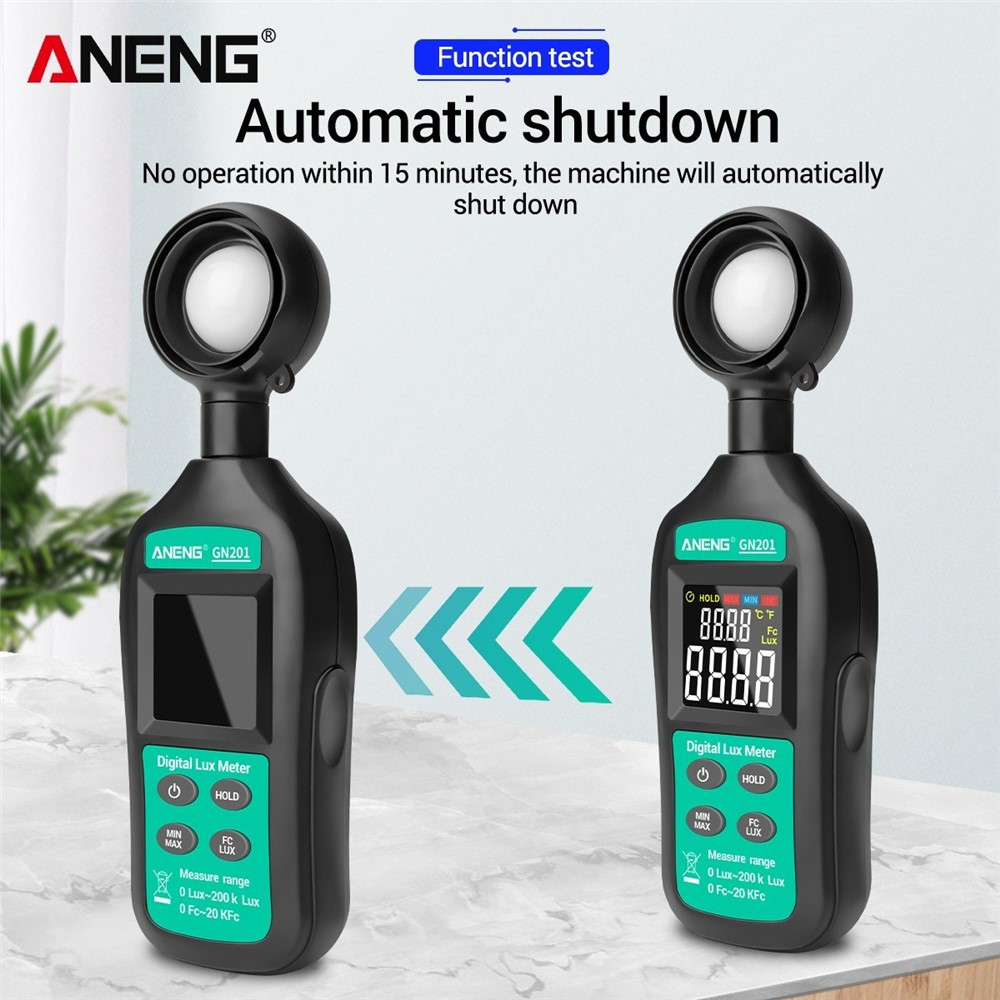 Digitales Luxmeter ANENG GN201
