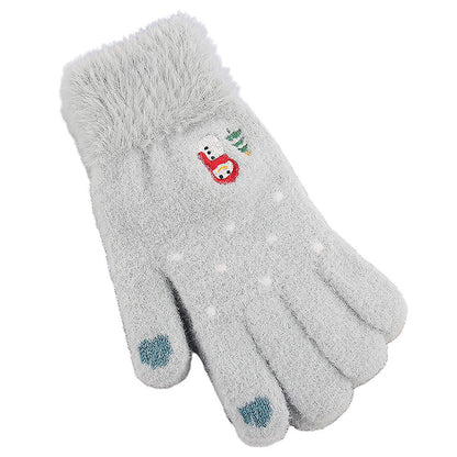 Damen Touchscreen Winterhandschuhe Techsuit ST0011, Größe 17cm, Blau
