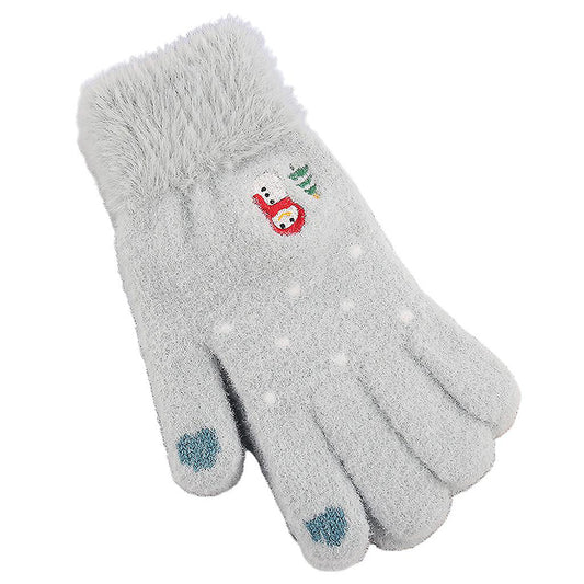 Damen Touchscreen Winterhandschuhe Techsuit ST0011, Größe 17cm, Blau