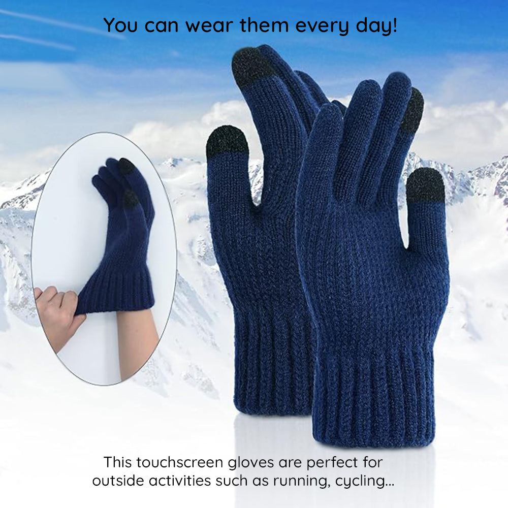 Unisex Winter-Touchscreen-Handschuhe Techsuit ST0012, Größe 22cm, Braun