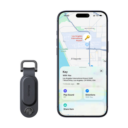 Mcdodo SmartTag Schlüssel Napa Pro AT-3830 für iOS-Serie, Schwarz
