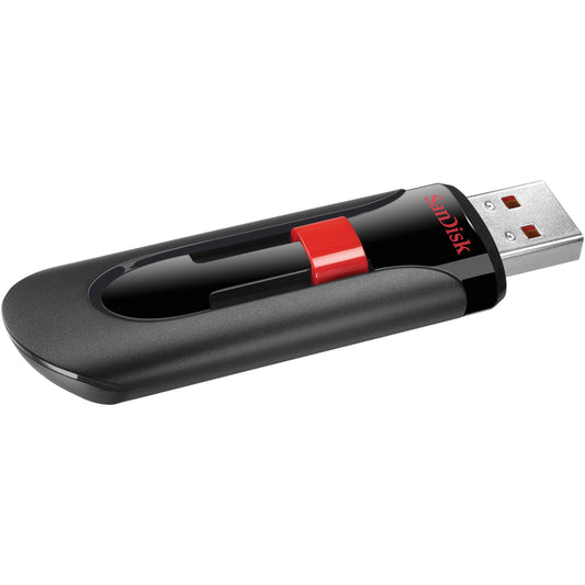 Externer USB-A Speicher SanDisk Cruzer Glide, 32Gb SDCZ60-032G-B35