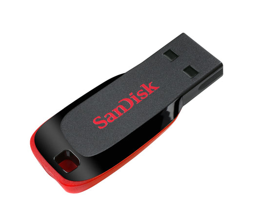 Externer USB-A Speicher SanDisk Cruzer Blade, 128Gb SDCZ50-128G-B35