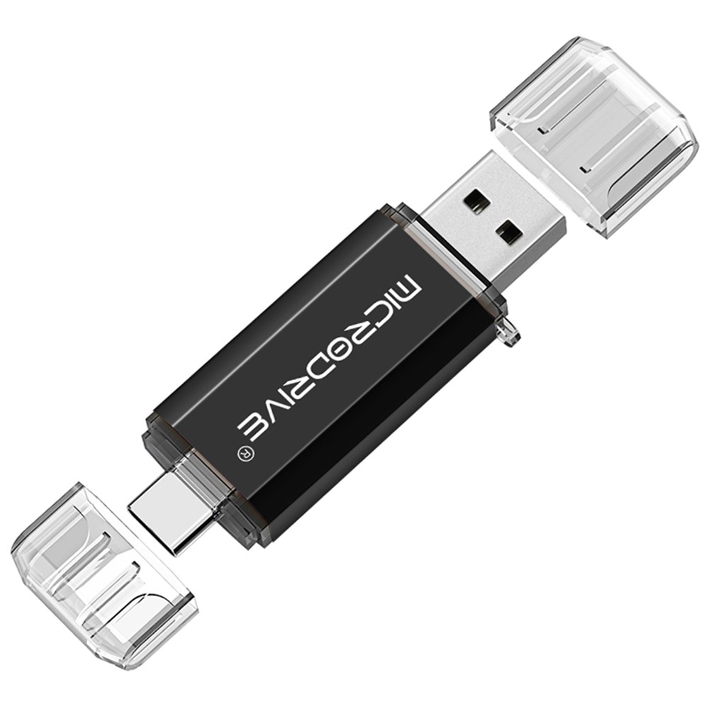 Externer Speicher USB-A / USB-C MicroDrive, 64Gb