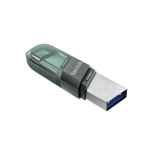 Externer Speicher USB-A 3.0 / Lightning SanDisk iXpand Flip, 128Gb SDIX90N-128G-GN6NE