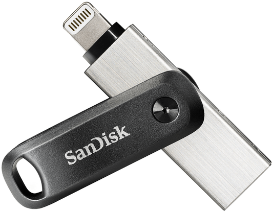 Externer Speicher USB-A 3.0 / Lightning SanDisk iXpand Go, 128Gb SDIX60N-128G-GN6NE