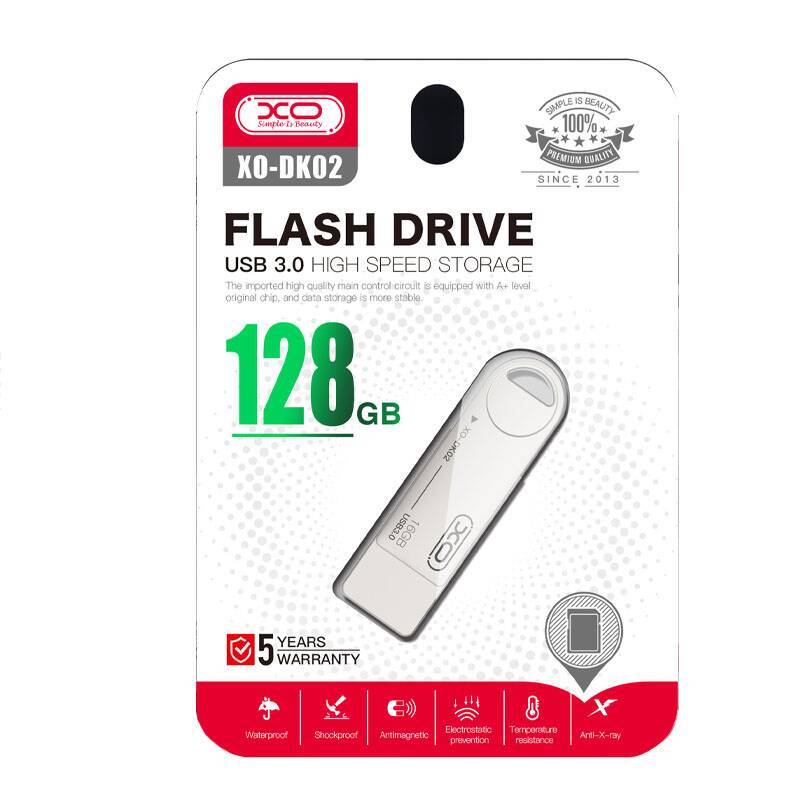 External Memory USB-A 3.0 XO Design DK02, 128Gb