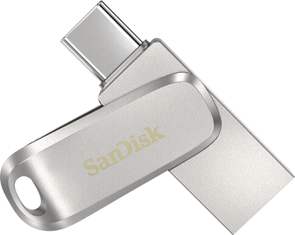 External Memory USB-A 3.2 / USB-C SanDisk Ultra Luxe Dual Drive, 1TB SDDDC4-1T00-G46