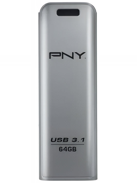 Externe Speicher USB-A 3.1 PNY Elite Steel, 64Gb FFD64GESTEEL31G-EF