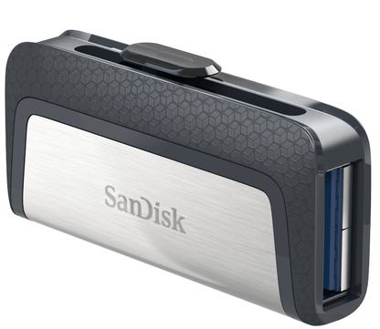 Externer Speicher USB-A 3.1 / USB-C SanDisk Ultra Dual Drive, 64Gb SDDDC2-064G-G46