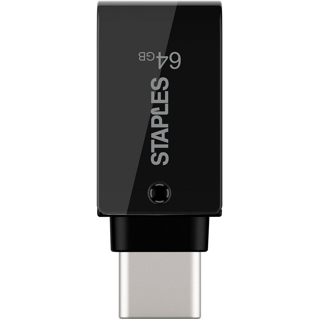 Externer Speicher USB-A 3.1 / USB-C Staples K23, 64Gb EKMMD64GK233CST