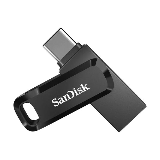 Externer Speicher USB-A 3.2 / USB-C SanDisk Ultra Dual Go, 64Gb SDDDC3-064G-G46