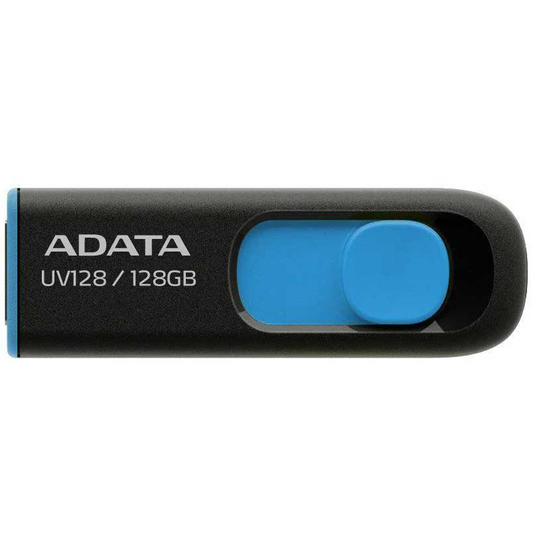 Externer Speicher USB-A 3.2 Adata UV128, 128 GB AUV128-128G-RBE