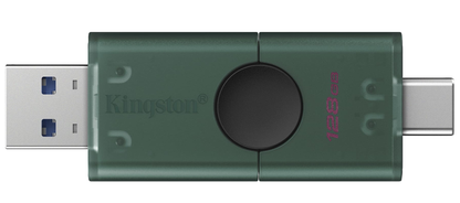 External Memory USB-A 3.2 / USB-C Kingston Duo, 128Gb DTDEG2/128GB