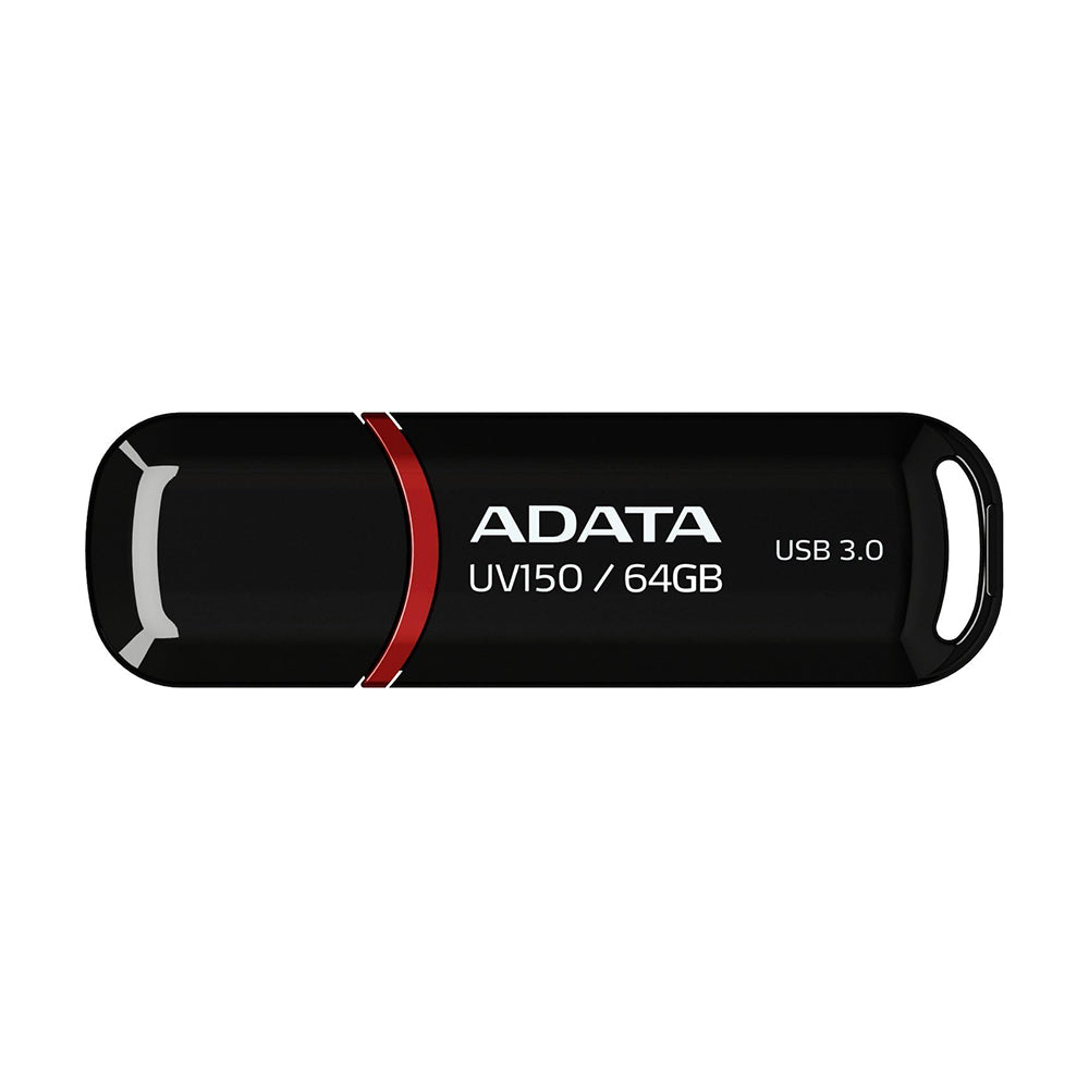 Externer USB-A-3.2-Speicher Adata UV150, 64 GB AUV150-64G-RBK