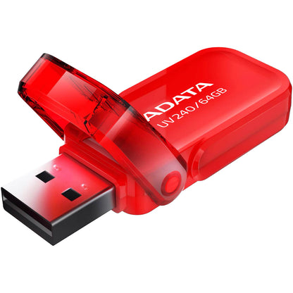 Externer Speicher USB-A Adata UV240, 64 GB AUV240-64G-RRD