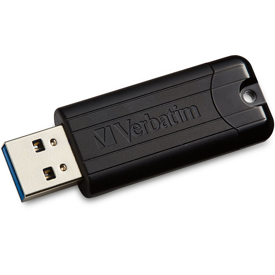 Externer Speicher USB-A Verbatim Pinstripe, 64 GB