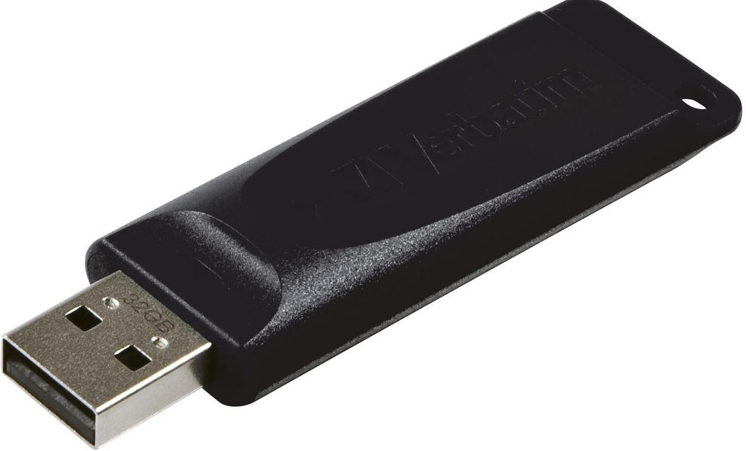 Externer USB-A Speicher Verbatim PenDrive Slider, 32Gb