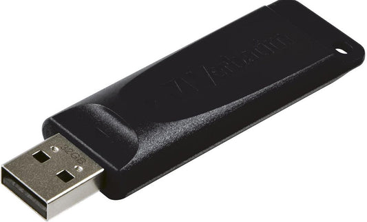 External USB-A Memory Verbatim PenDrive Slider, 32GB 98697