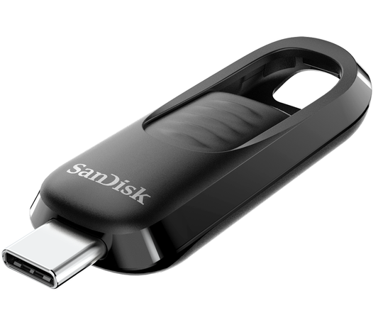 SanDisk Ultra Slider USB-C External Memory, 256Gb SDCZ480-256G-G46