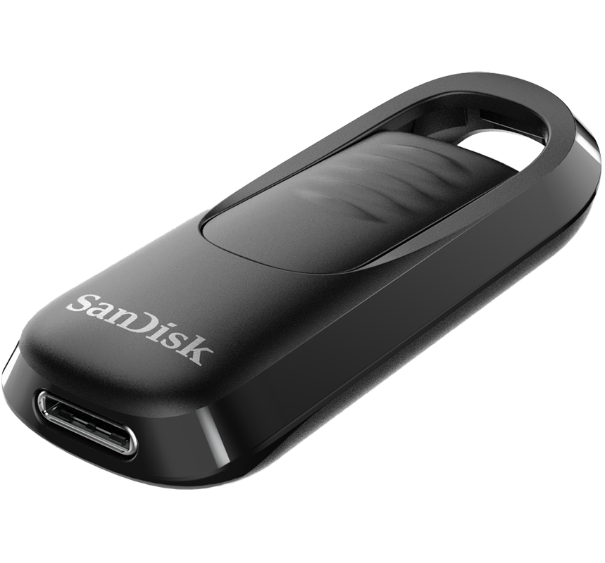 SanDisk Ultra Slider USB-C External Memory, 64GB SDCZ480-064G-G46