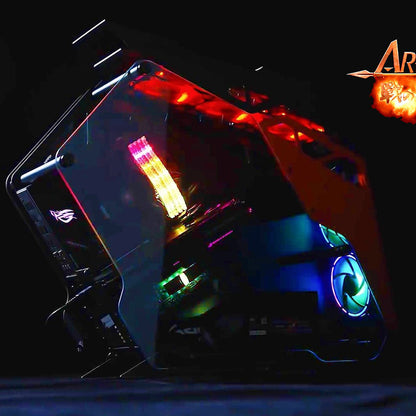 RAM-Speicher Dato Ares Armor, DDR4, RGB, 8GB, 3600Mhz, CL18, Schwarz AMRGB1G88G36K