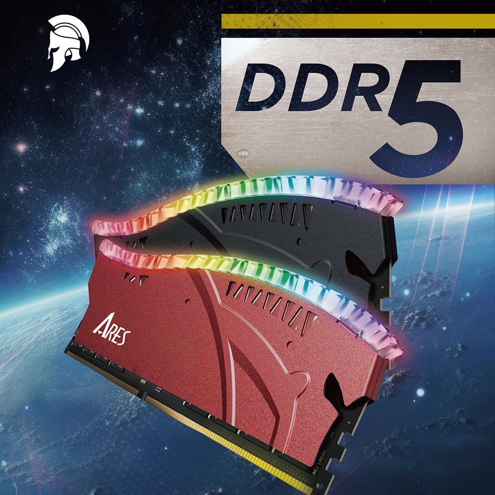 Dato Ares Armor Lite RAM-Speicher, DDR5, RGB, 16GB, 6000Mhz, Rot ARB16G5R60
