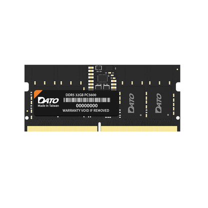 Dato RAM-Speicher, DDR5, 8GB, 5600Mhz, Schwarz DT8G5DS56