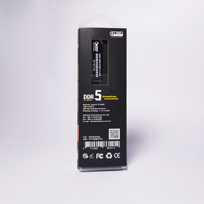 RAM-Speicher Dato, DDR5, 8GB, 5600Mhz, Schwarz DT8G5DU56