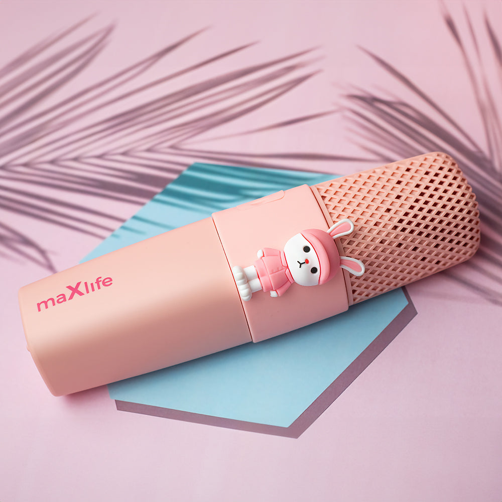 Bluetooth-Mikrofon MaXlife Animal MXBM-500, Pink