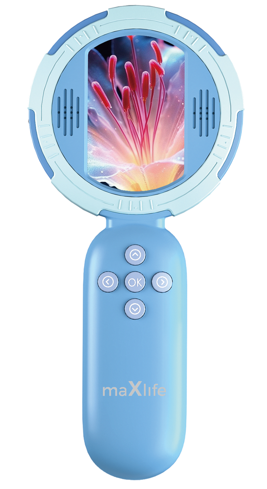 MaXlife MXDM-100 Microscope, Blue