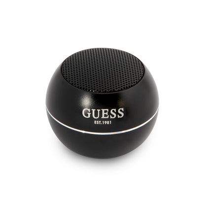 Tragbarer Bluetooth-Lautsprecher Guess, 3W, Schwarz