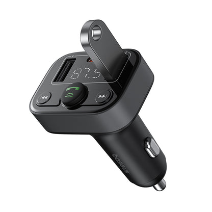 FM Bluetooth Modulator Baseus S-09 Lite, 2 x USB-A - 1 x USB-C C10762300113-00