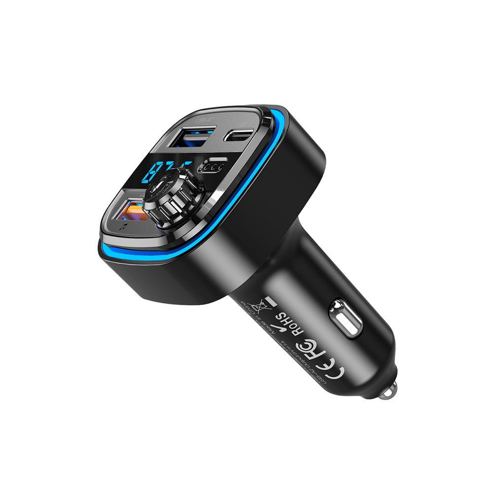 Blue Power Bluetooth FM Modulator BPBCC08, 2 x USB-A – 1 x USB-C