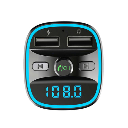 Techsuit JamLink Bluetooth FM Modulator, 2 x USB-A - 1 x microSD