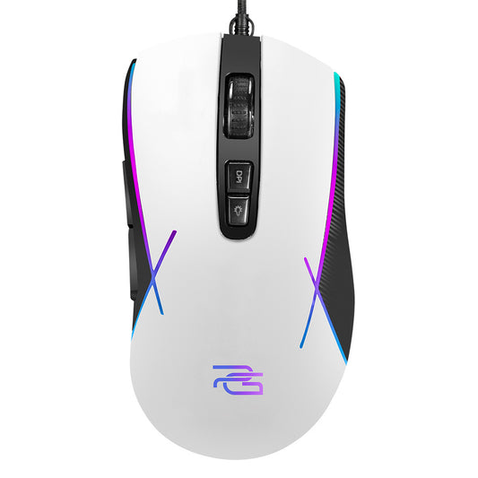 Gaming-Maus Wired USB Proove Defiant, RGB, 7200DPI, Weiß CMDE00000101