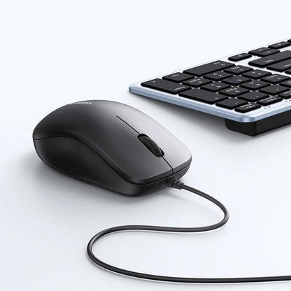 Kabelgebundene USB-Maus UGREEN MU007, 1200DPI, 1,5m, Schwarz