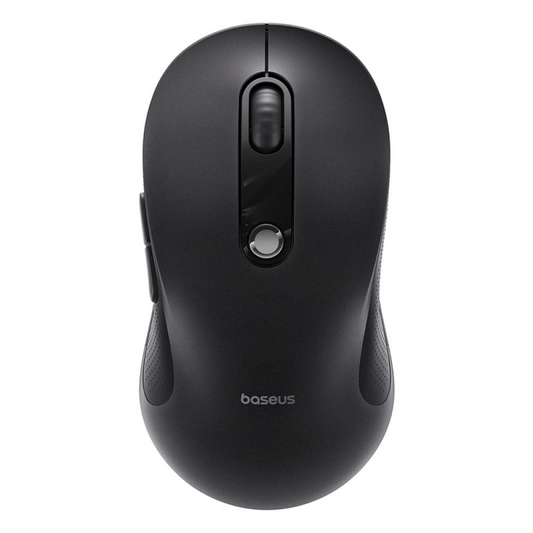 Mouse Wireless Baseus F02, 1600DPI, BT / Wi-Fi, Schwarz B0203203