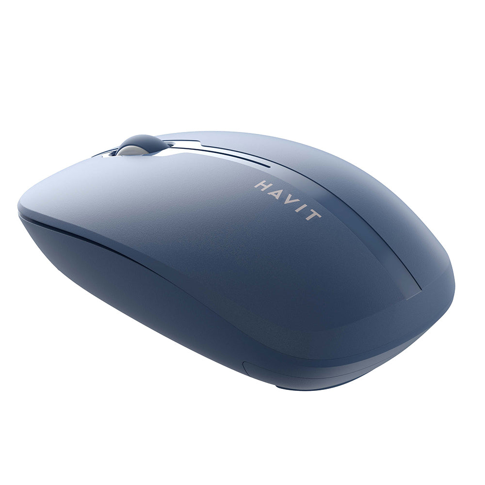 Mouse Wireless HAVIT MS53WB, 1600DPI, Blau