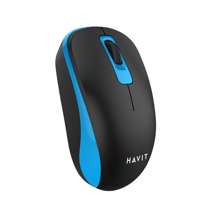 Wireless-Maus HAVIT MS626GT, 1200DPI, Schwarz Blau