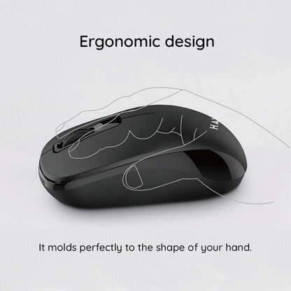 Wireless-Maus HAVIT MS626GT, 1200DPI, Schwarz Blau