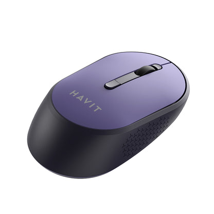 Wireless-Maus HAVIT MS78GT, 1200DPI - 3200DPI, Lila