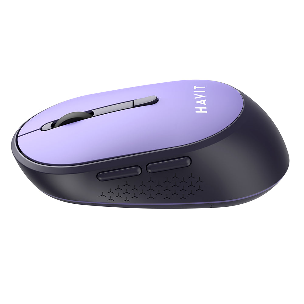 Wireless-Maus HAVIT MS78GT, 1200DPI - 3200DPI, Lila