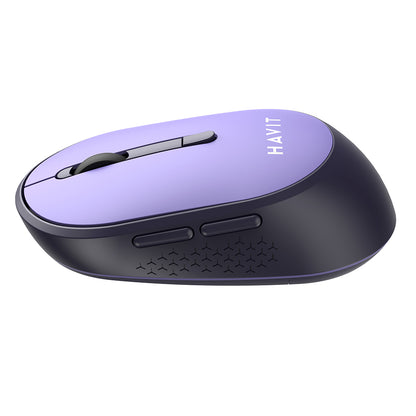 Wireless-Maus HAVIT MS78GT, 1200DPI - 3200DPI, Lila