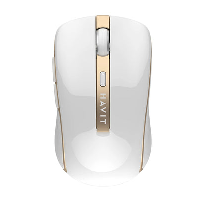 Wireless-Maus HAVIT MS951GT, 1000DPI - 1600DPI, Weiß Gold