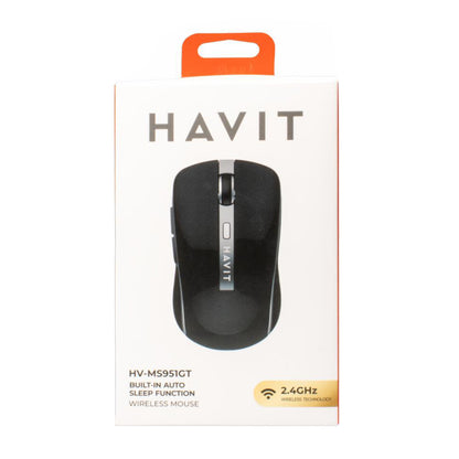 Wireless-Maus HAVIT MS951GT, 1000DPI - 1600DPI, Weiß Gold
