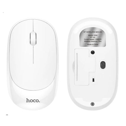 Kabellose Maus HOCO DI04, 1200DPI, BT / Wi-Fi, Weiß