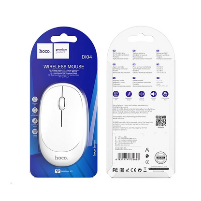 Kabellose Maus HOCO DI04, 1200DPI, BT / Wi-Fi, Weiß