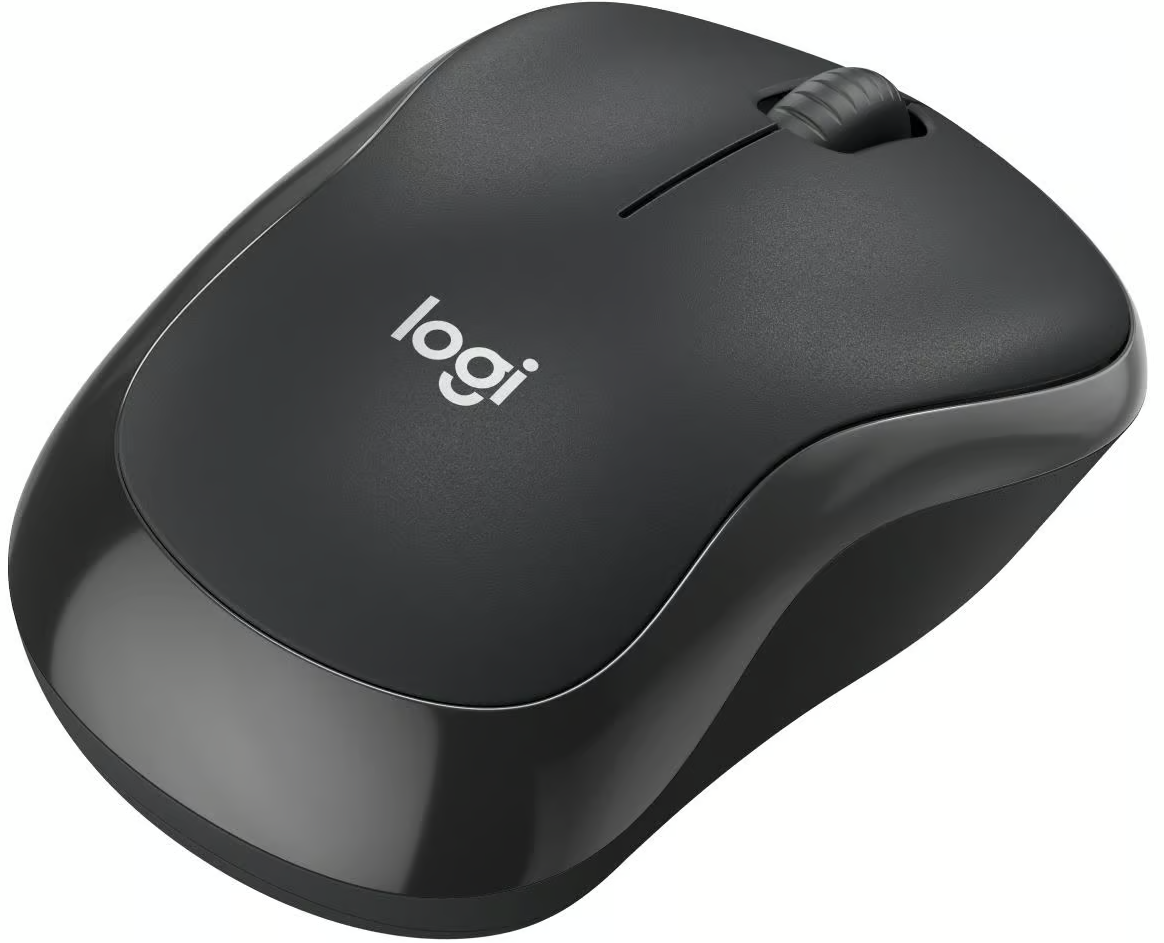 Wireless-Maus Logitech M240 Silent, 1000DPI, Schwarz 910-007119