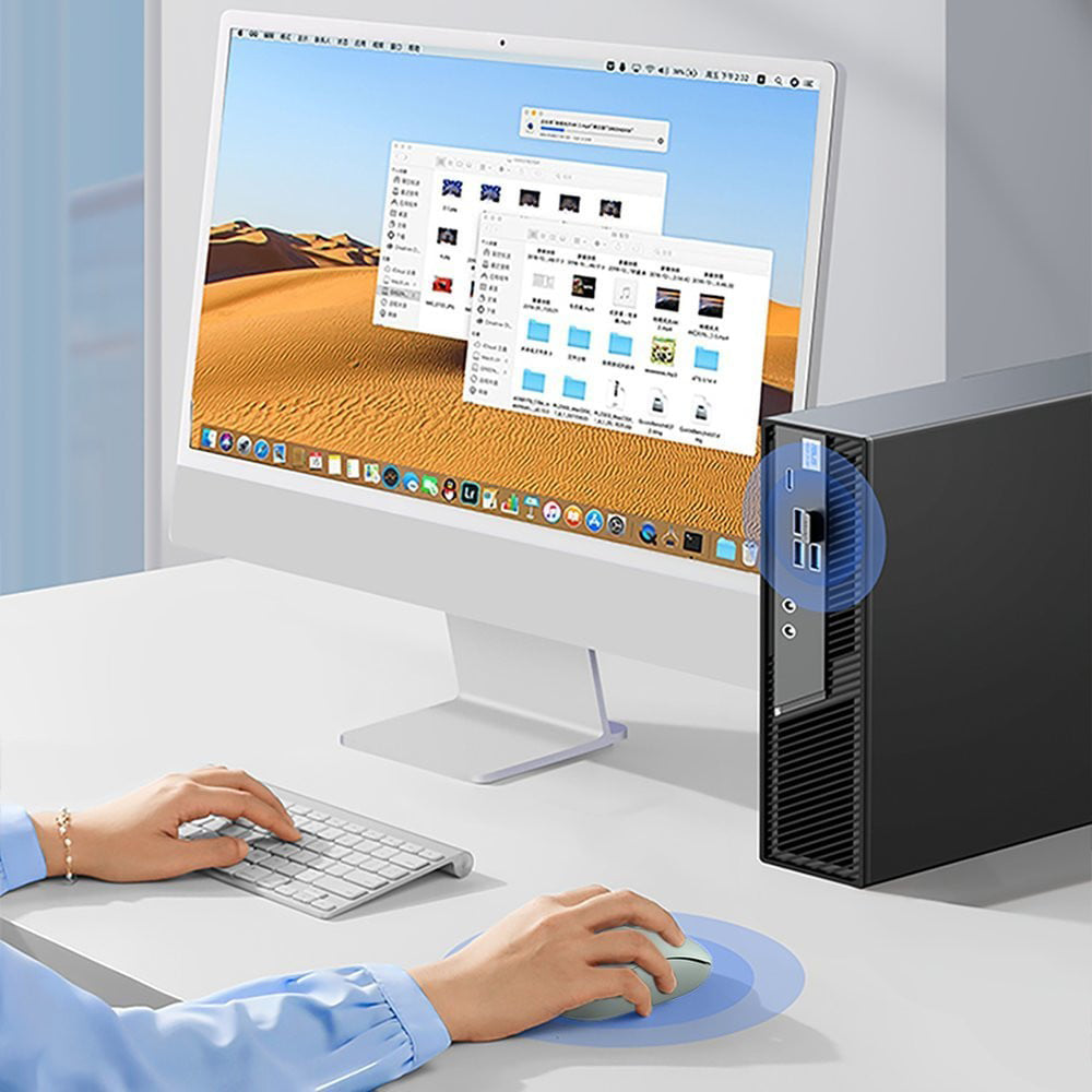 Wireless-Maus UGREEN MU105, 2400DPI, Grün